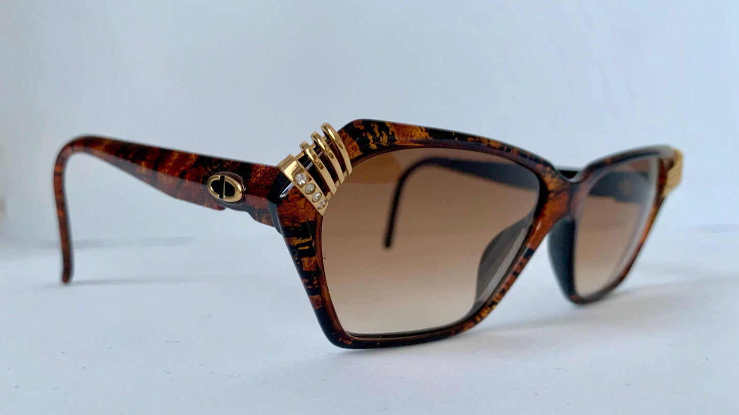 Christian Dior 80s Vintage Sunglasses - 2470 strass crystals