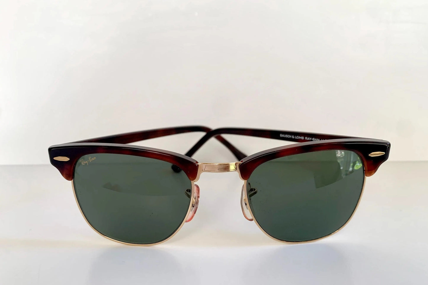 Ray Ban B&L USA vintage sunglasses - W0366 Clubmaster Brown
