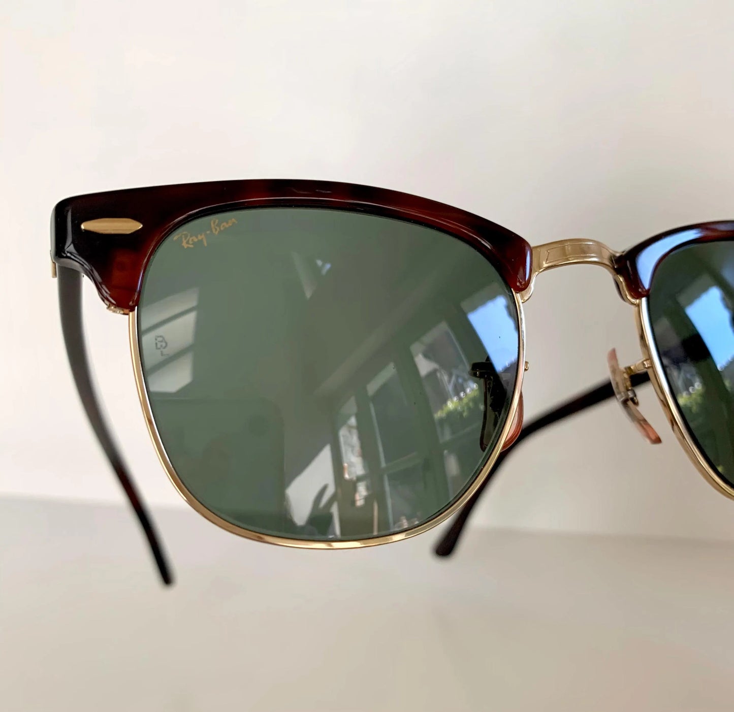 Ray Ban B&L USA vintage sunglasses - W0366 Clubmaster Brown