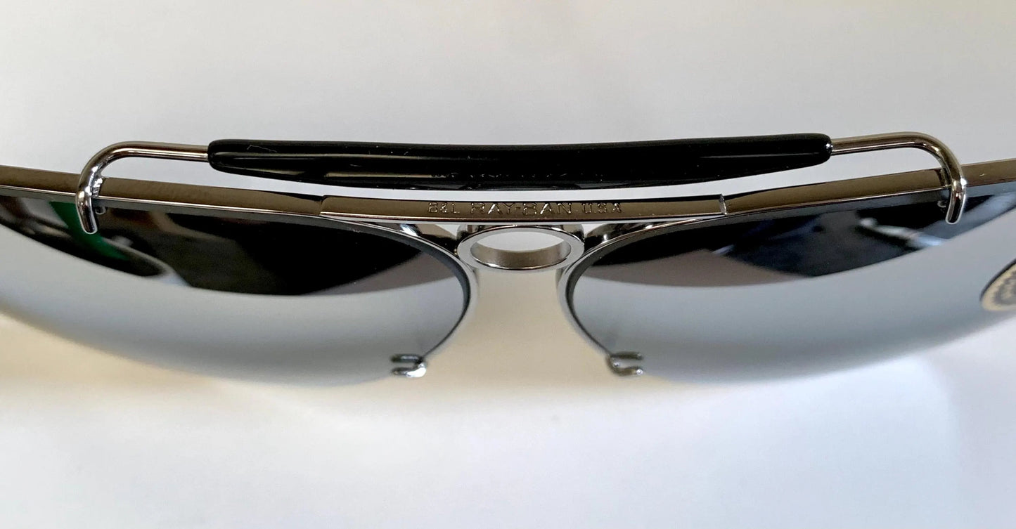 Ray Ban B&L Shooters Aviators 62mm - double gradient mirrored vintage sunglasses
