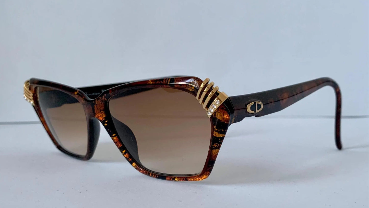Christian Dior 80s Vintage Sunglasses - 2470 strass crystals