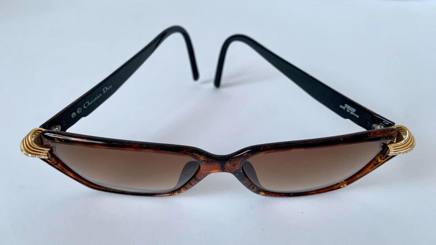 Christian Dior 80s Vintage Sunglasses - 2470 strass crystals