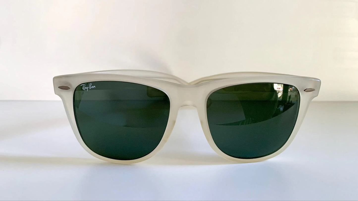 Ray Ban B&L USA vintage sunglasses - Wayfarer Frost Matte