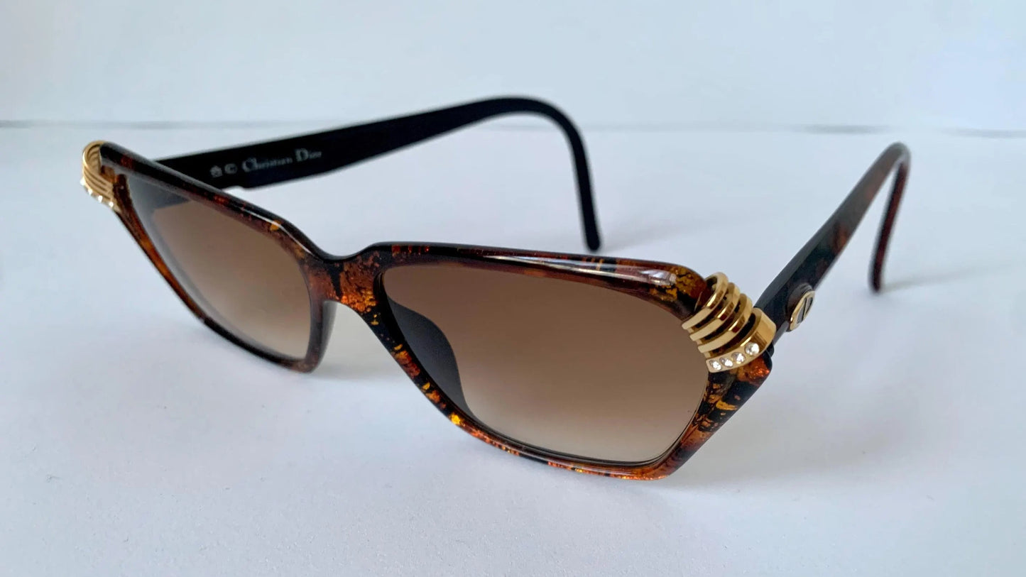 Christian Dior 80s Vintage Sunglasses - 2470 strass crystals