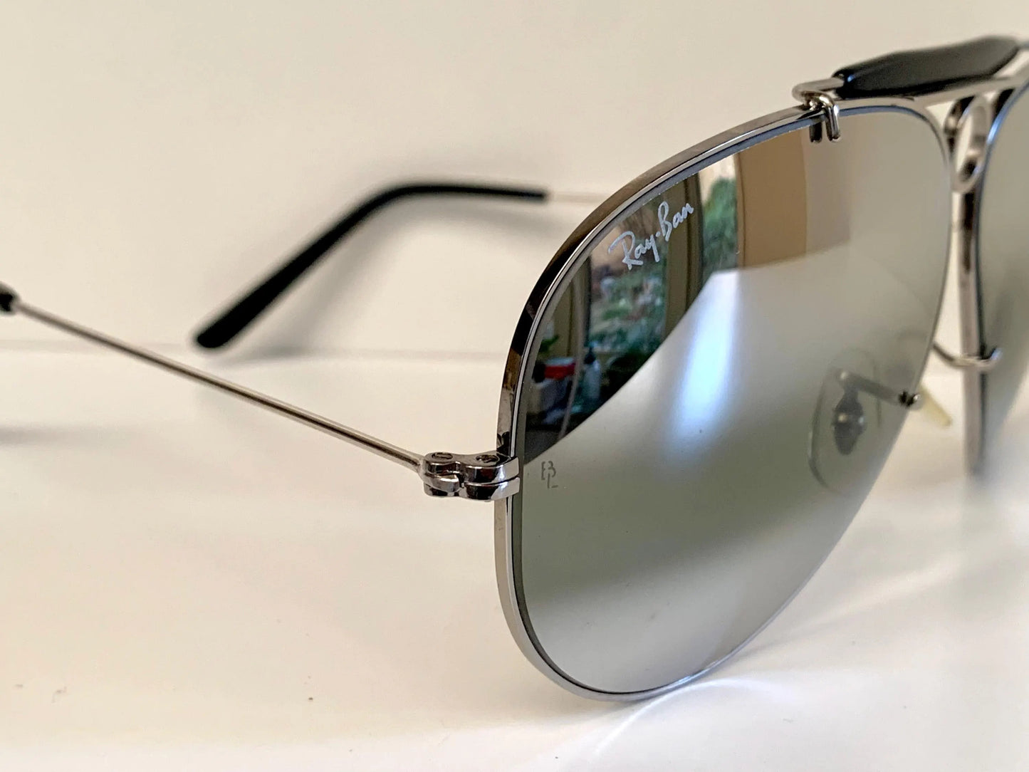 Ray Ban B&L Shooters Aviators 62mm - double gradient mirrored vintage sunglasses