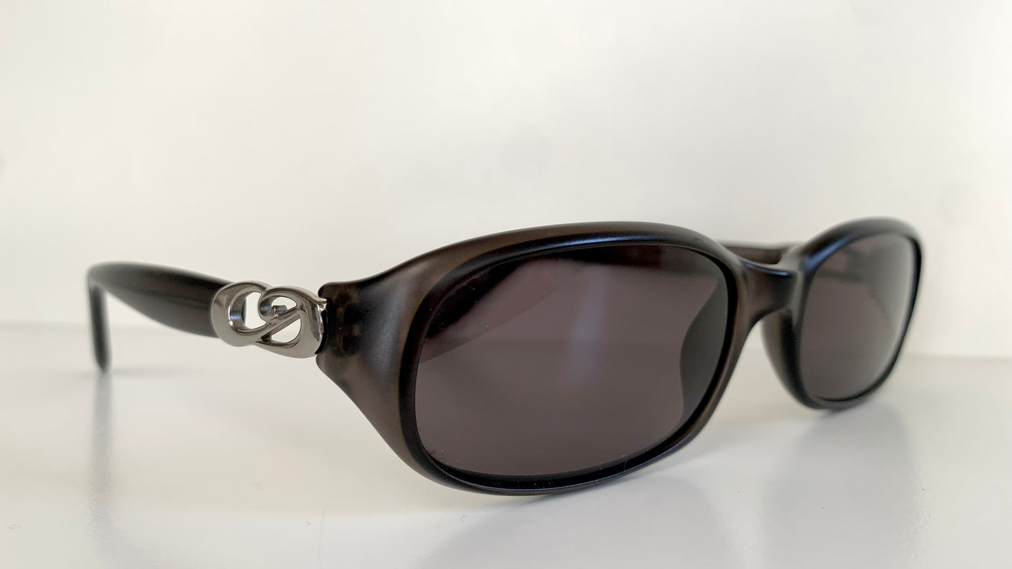 Christian Dior Vintage 90s Sunglasses - Dolce Vita dark grey frames