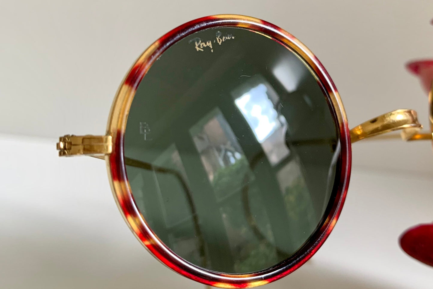 Ray Ban B&L USA vintage sunglasses - Cheyenne W1751 round frame