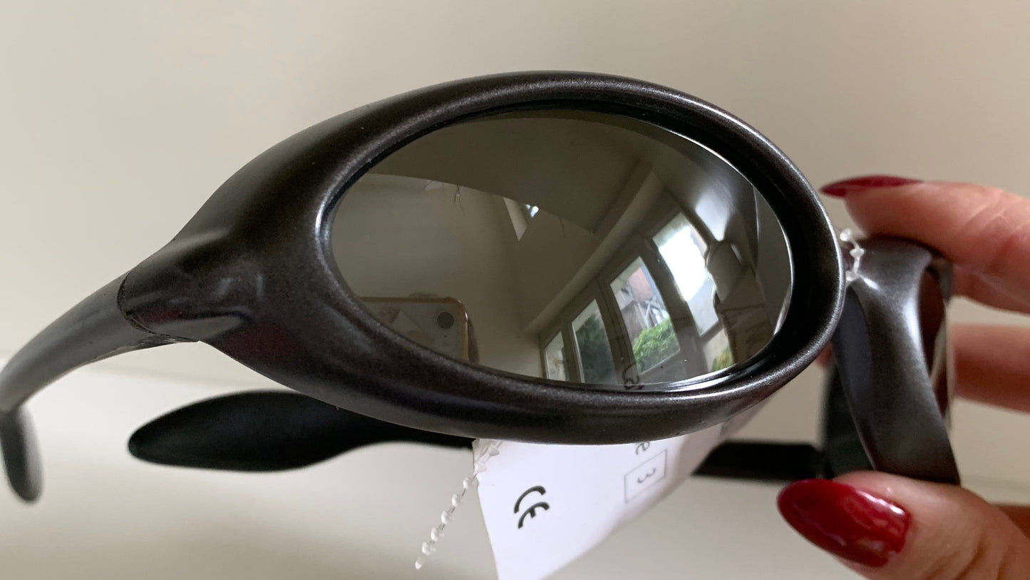 Vintage Vuarnet Extreme HERMIDAS 00s sunglasses - wrap mirrored frames made in France (Copy)