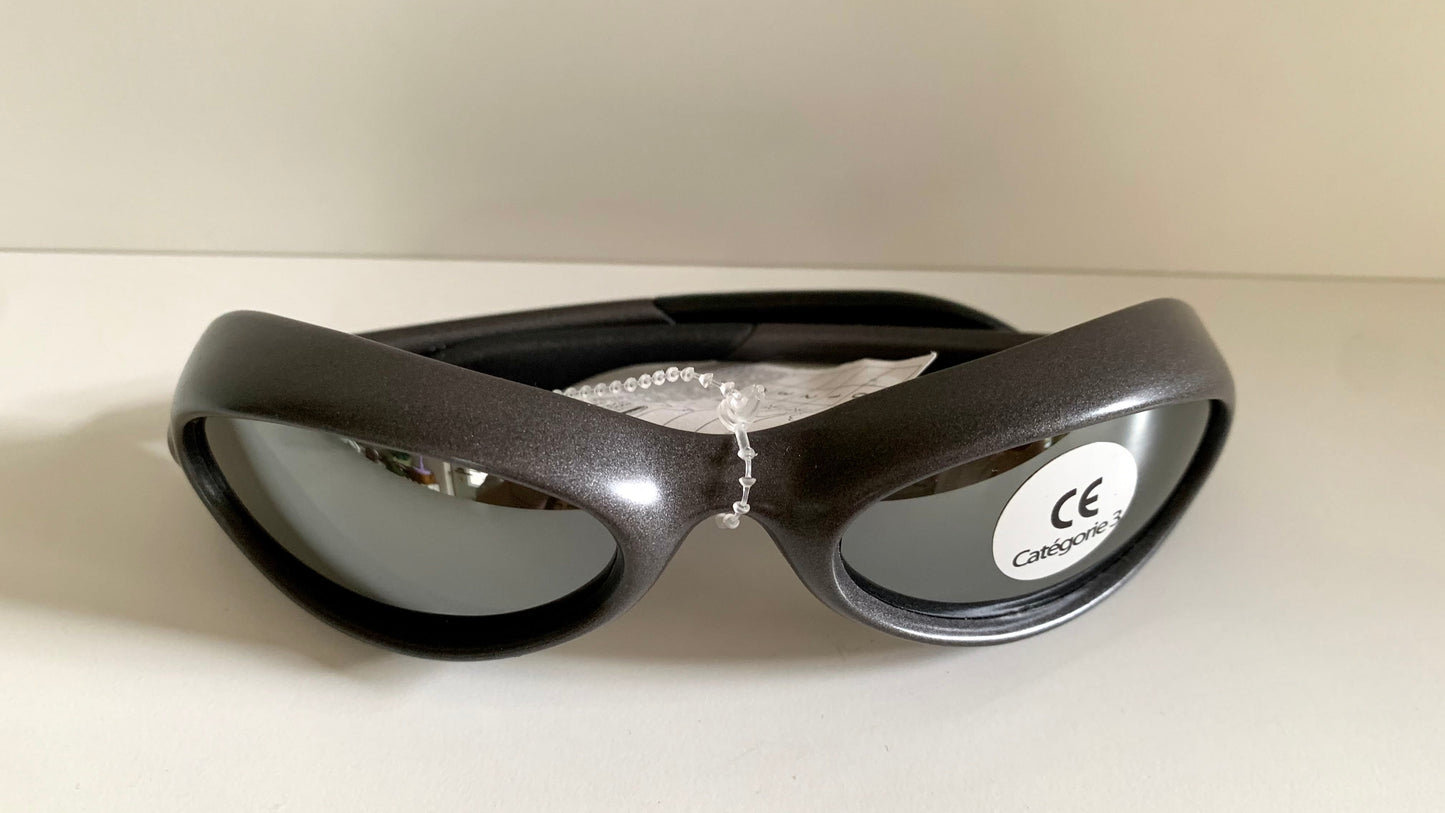Vintage Vuarnet Extreme HERMIDAS 00s sunglasses - wrap mirrored frames made in France (Copy)