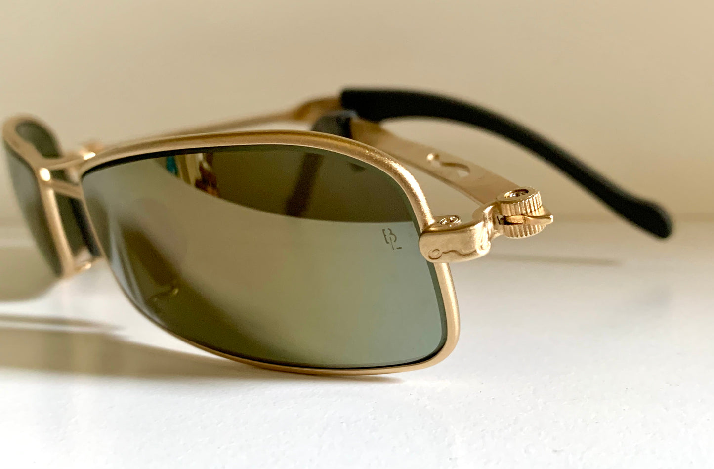 Ray Ban B&L- Orbs Axis gold mirrored W2308 vintage sunglasses