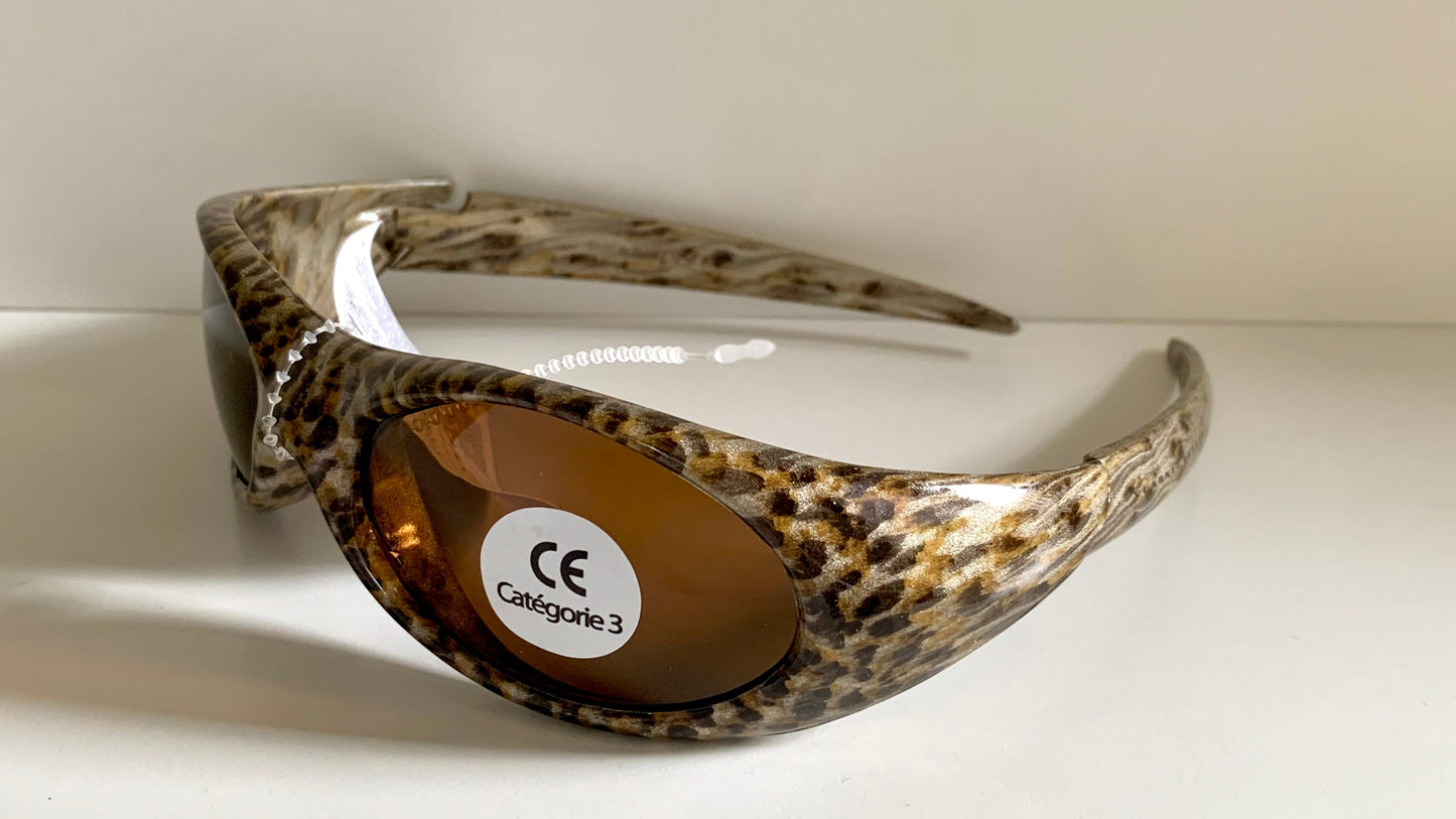 vintage Vuarnet Extreme Maverick's 00s sunglasses - wrap sports frames made in France