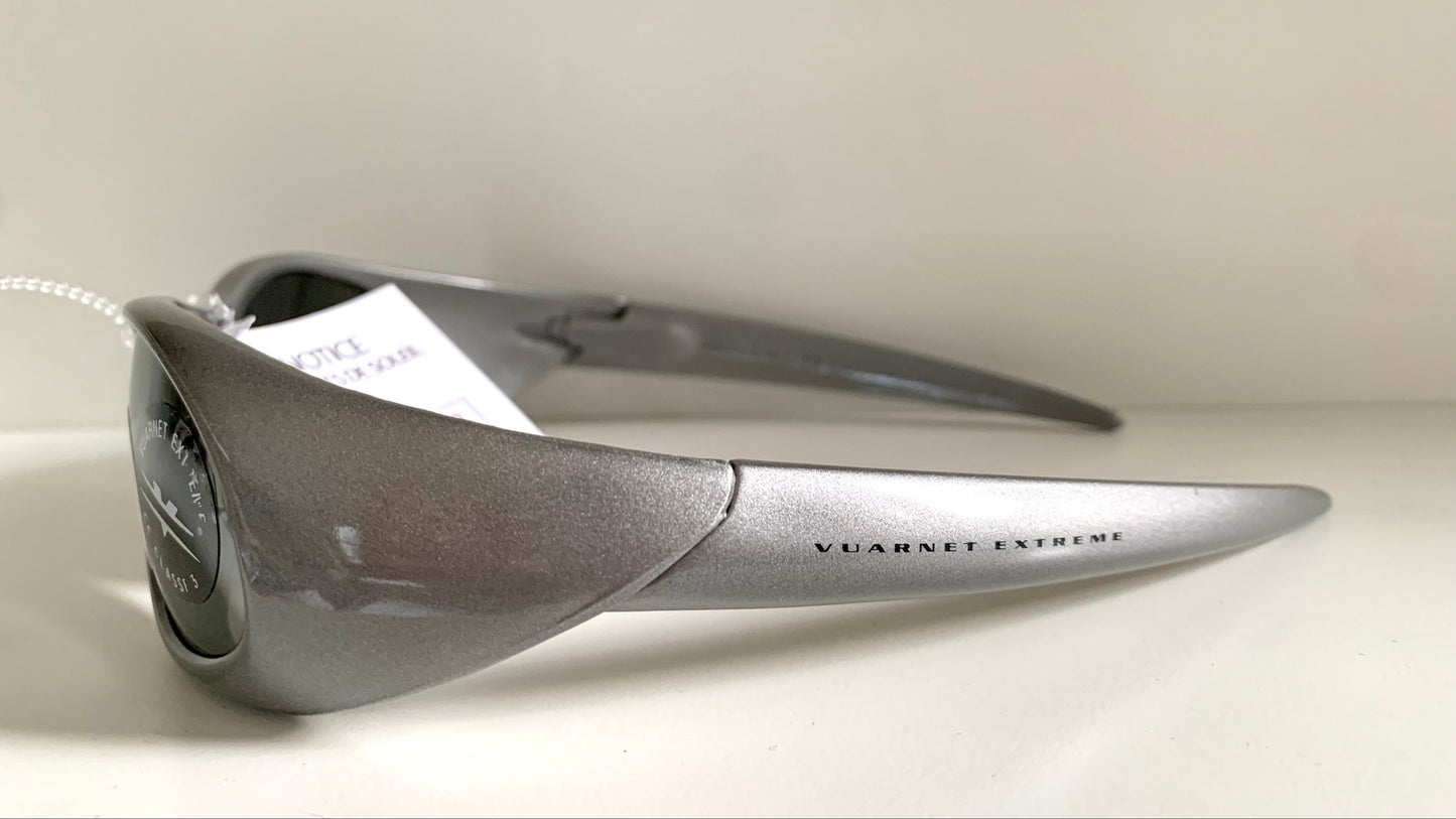 vintage Vuarnet Extreme Maverick's 00s sunglasses - wrap mirrored frames made in France
