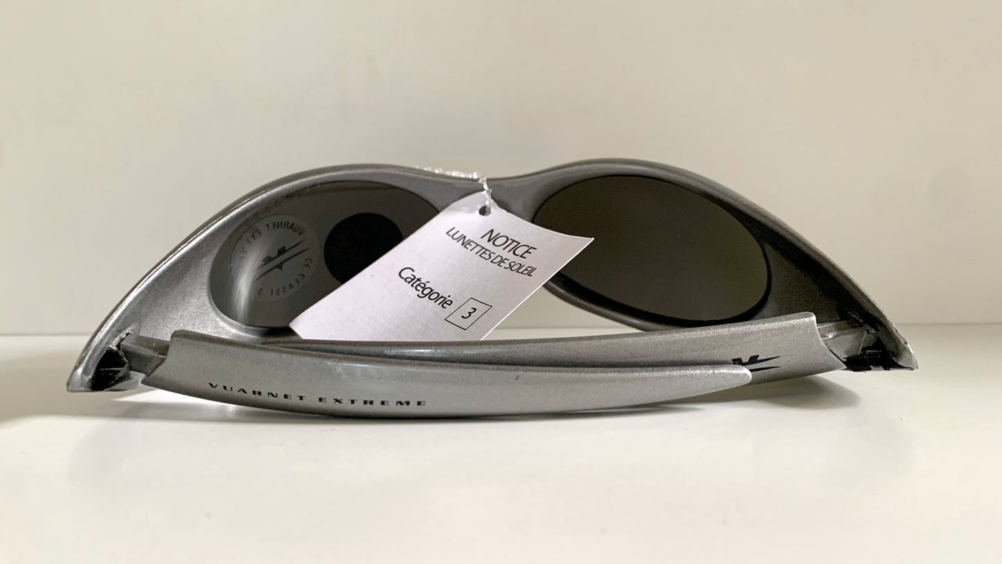 vintage Vuarnet Extreme Maverick's 00s sunglasses - wrap mirrored frames made in France