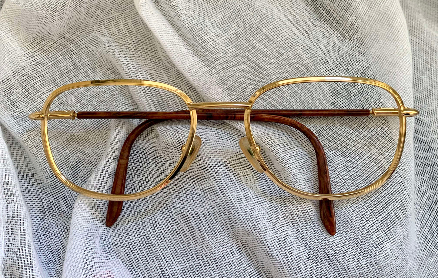 Christian Dior Vintage glasses - 2059 golden and brown frames