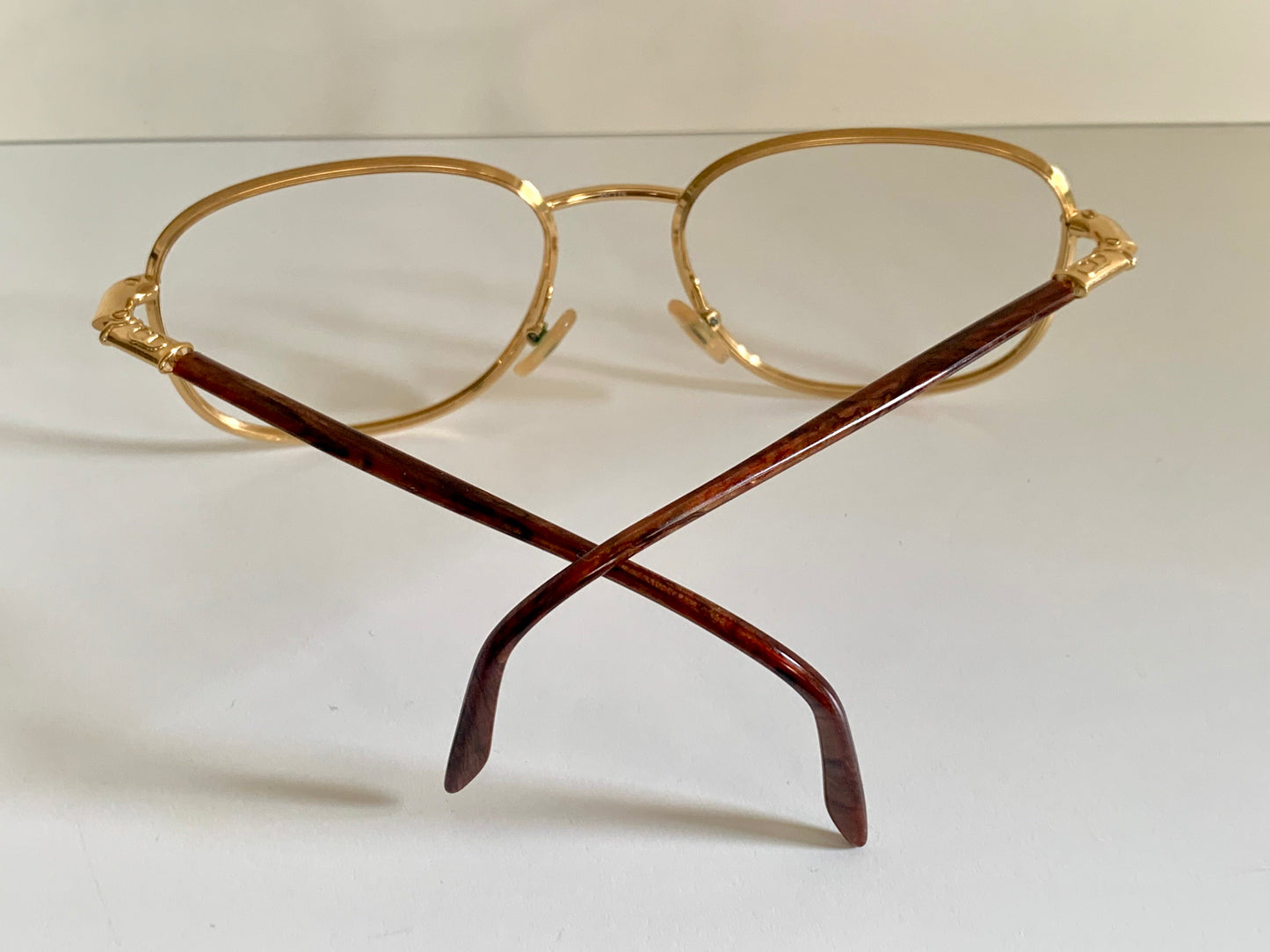 Christian Dior Vintage glasses - 2059 golden and brown frames