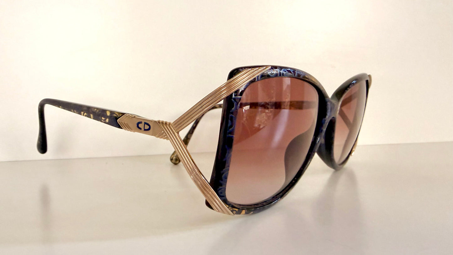 Christian Dior 80s vintage sunglasses - XL square frame