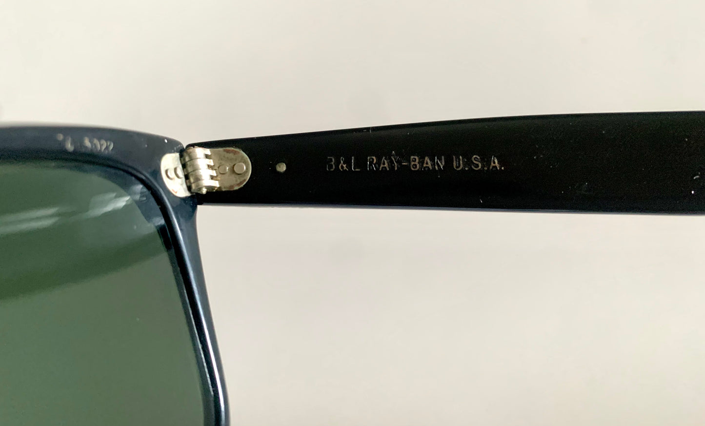 Ray Ban B&L USA vintage sunglasses - Wayfarer I Leathers