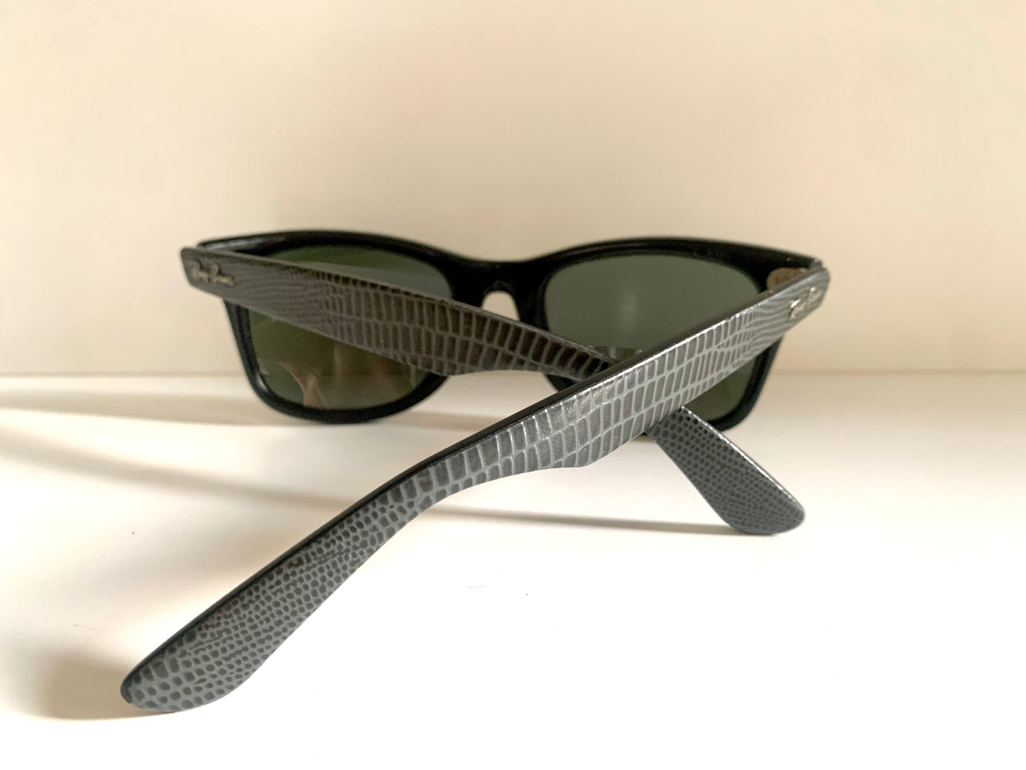 Ray Ban B&L USA vintage sunglasses - Wayfarer I Leathers