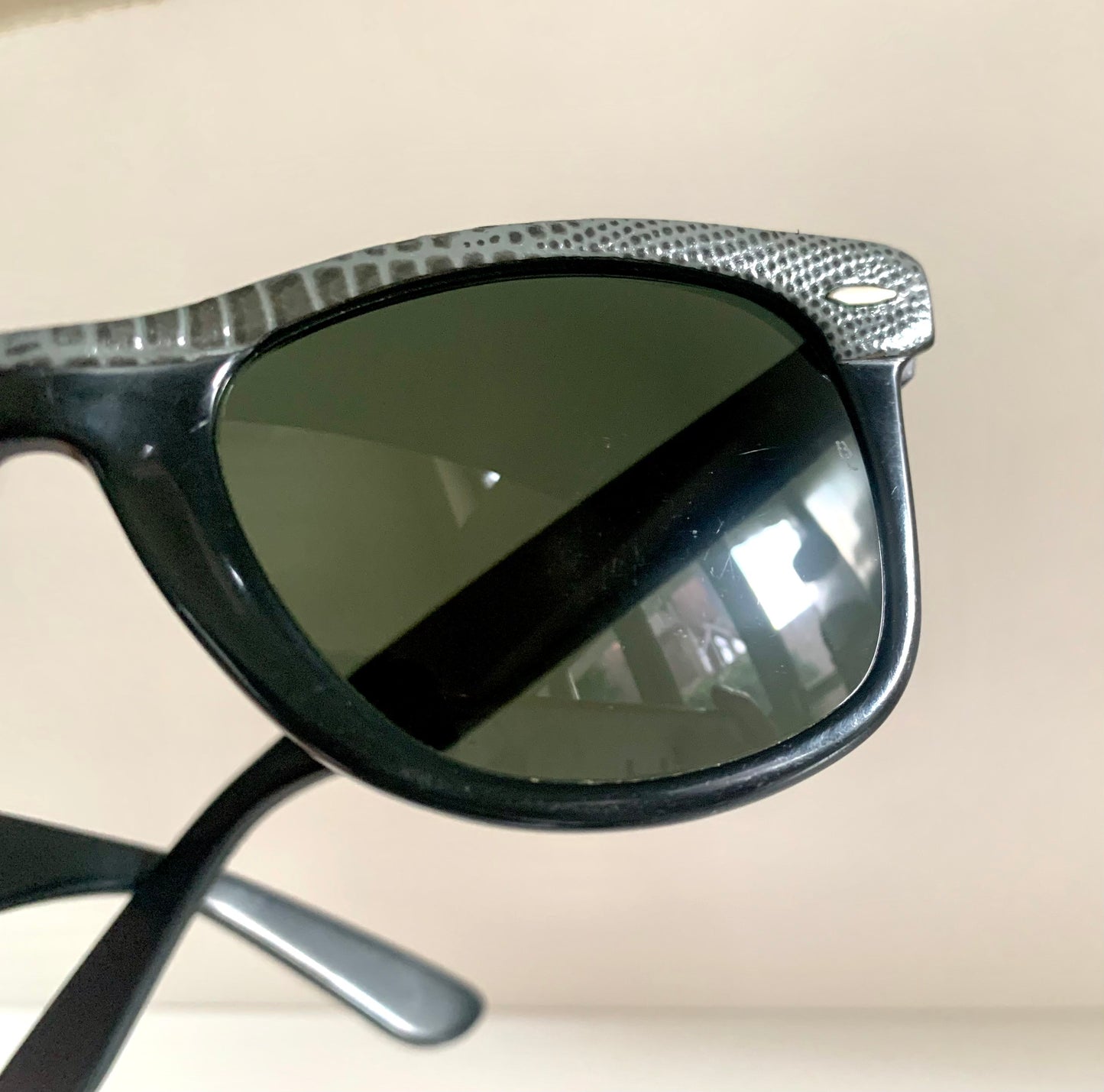 Ray Ban B&L USA vintage sunglasses - Wayfarer I Leathers