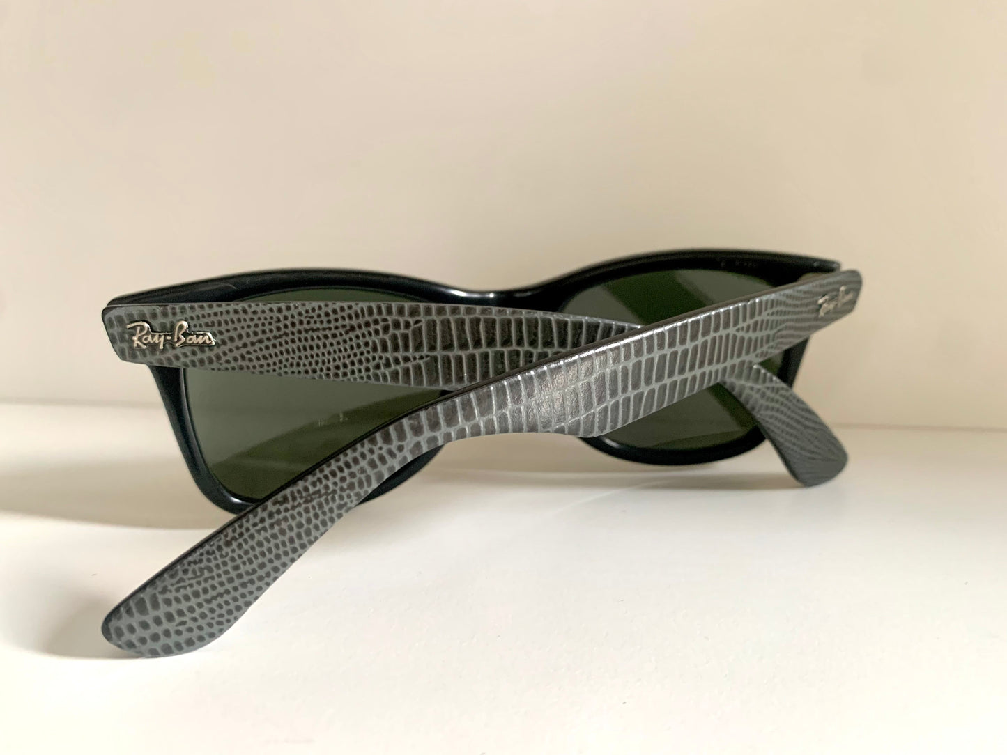 Ray Ban B&L USA vintage sunglasses - Wayfarer I Leathers