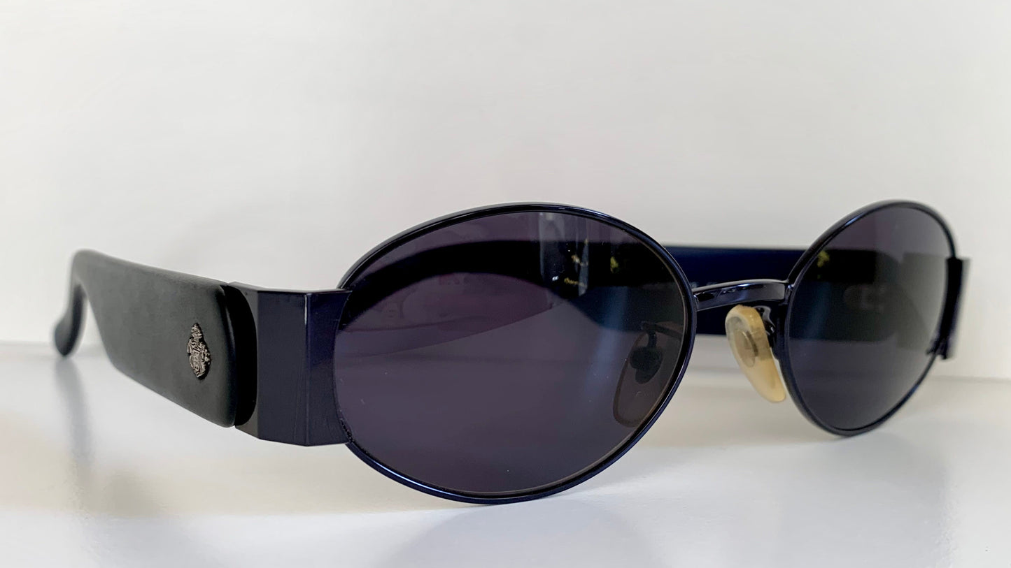 Von Furstenberg 90s vintage sunglasses - MF113 blue frames