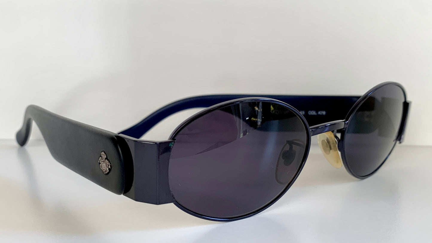 Von Furstenberg 90s vintage sunglasses - MF113 blue frames