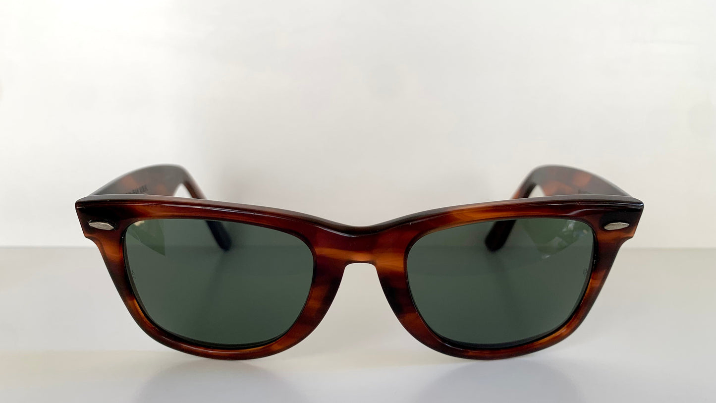 Ray Ban B&L USA vintage sunglasses - Wayfarer I Brown