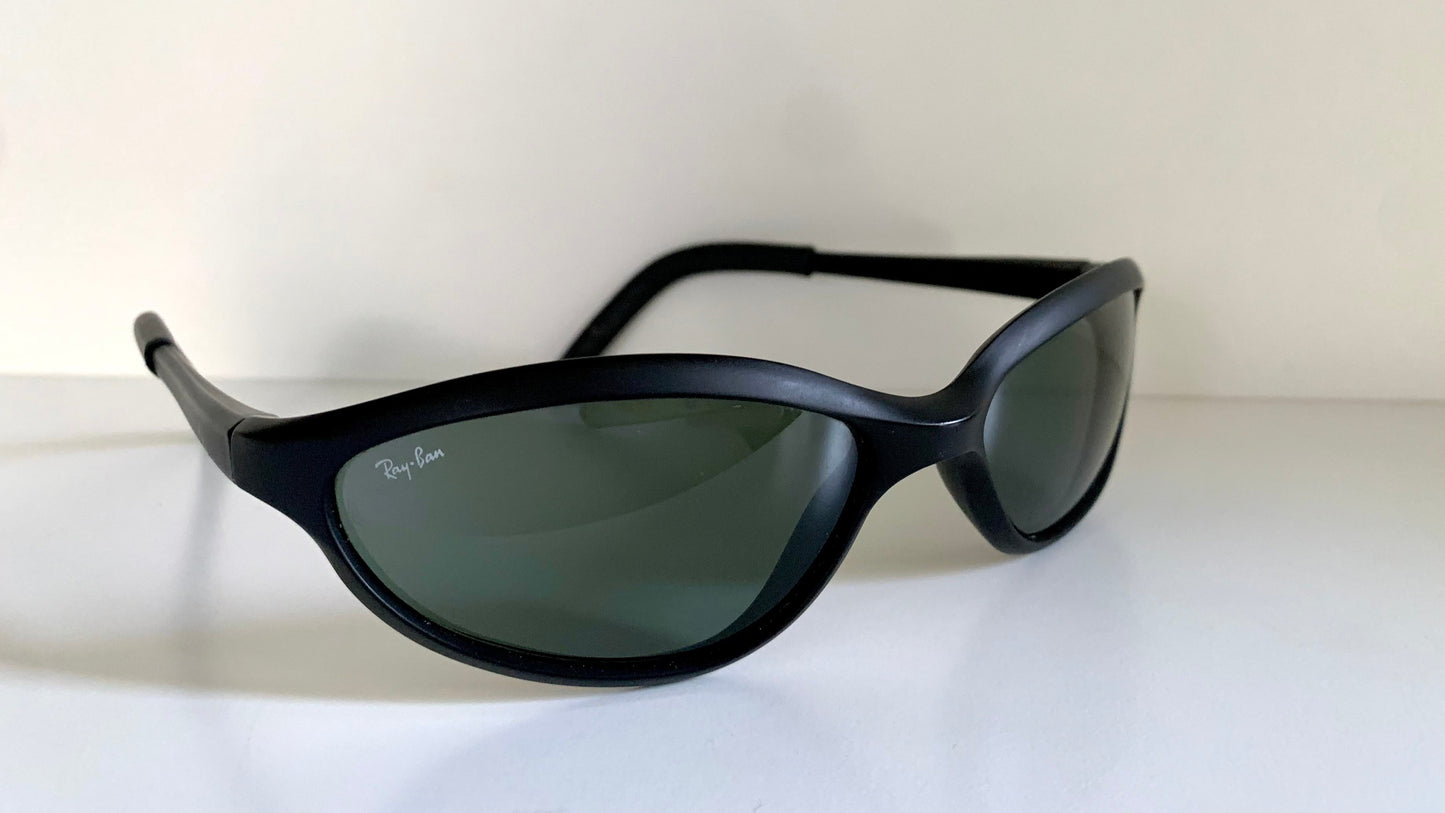 Ray Ban B&L USA 90s vintage sunglasses - W2967 Predator Sports matte black
