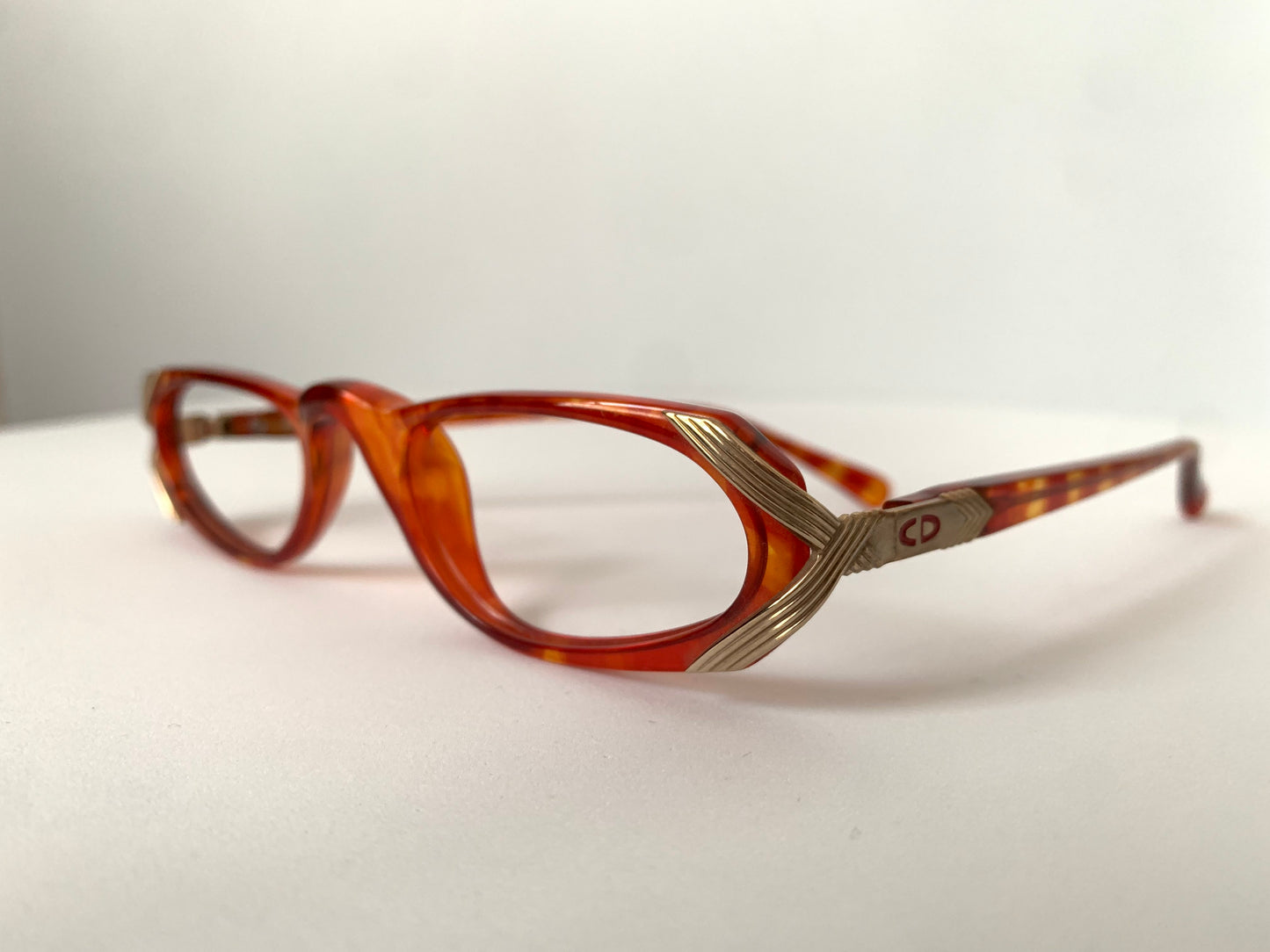 Christian Dior 80s vintage glasses - 2595 red reading frames