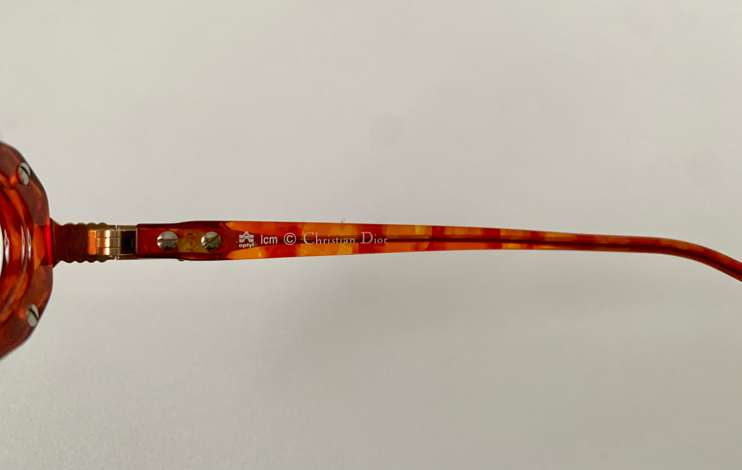 Christian Dior 80s vintage glasses - 2595 red reading frames
