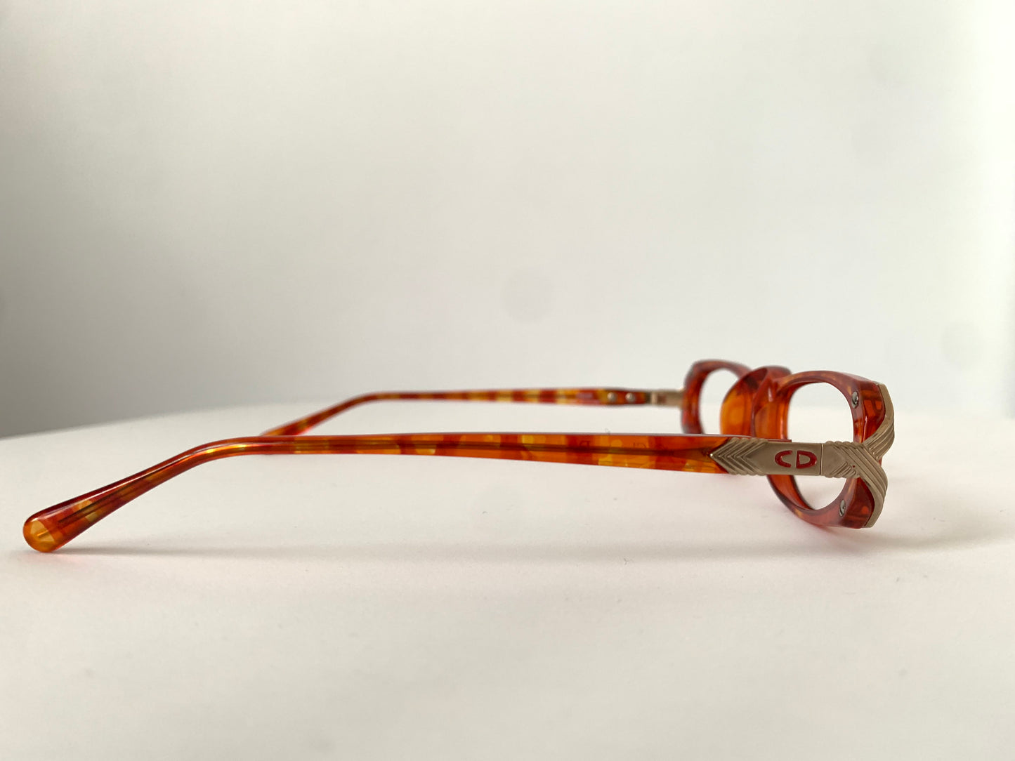 Christian Dior 80s vintage glasses - 2595 red reading frames