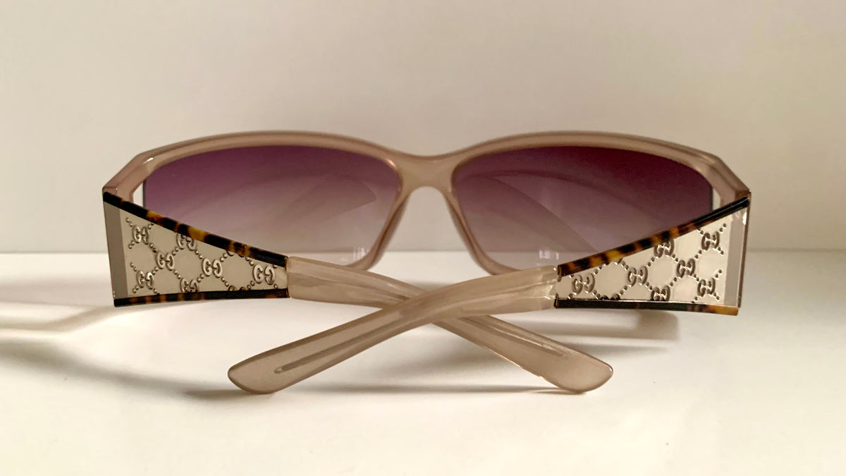 Gucci 00s vintage sunglasses - with GG logos - Y2K designer frames