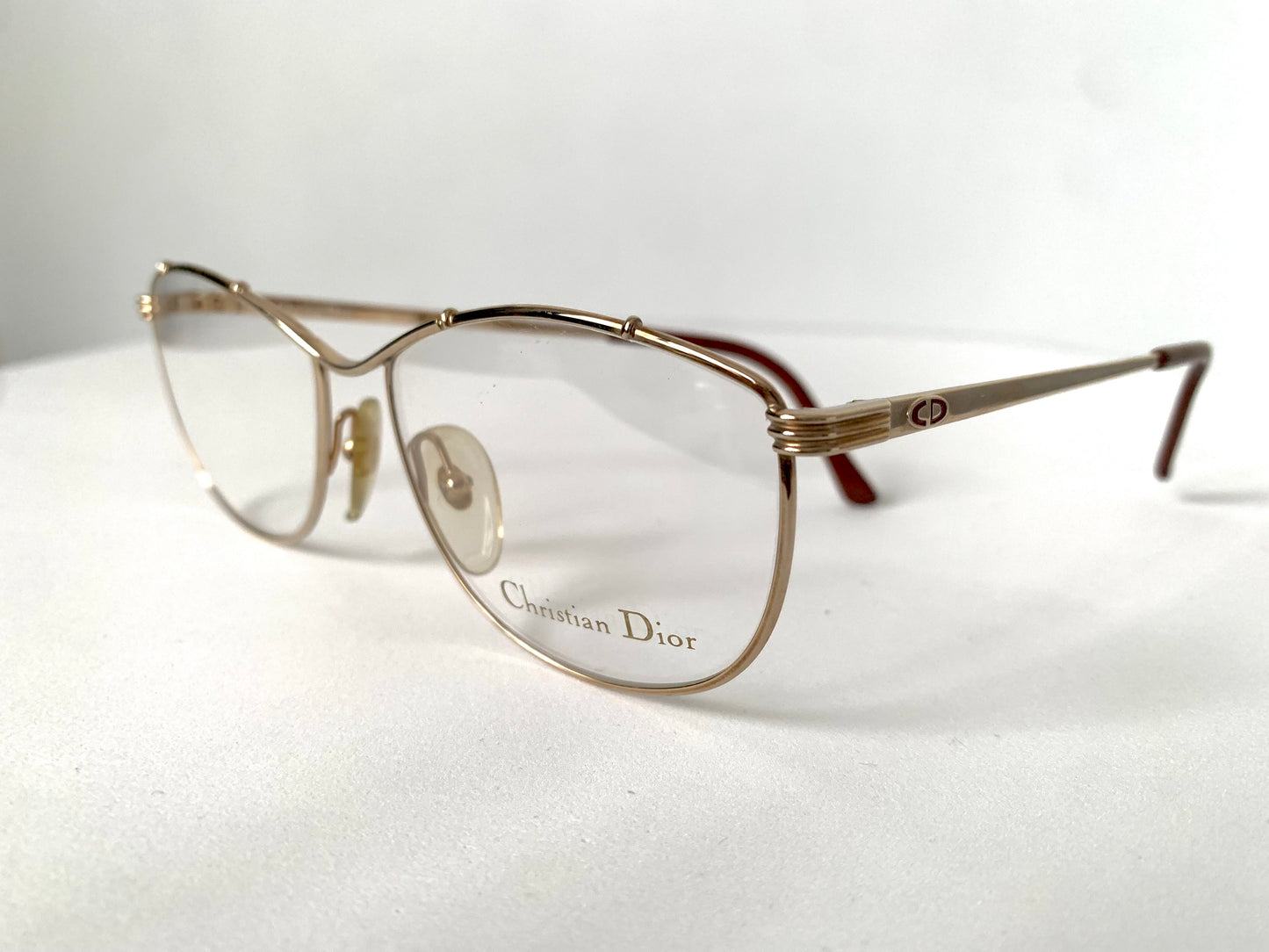 Christian Dior 80s Vintage glasses - 2680 golden metal frames