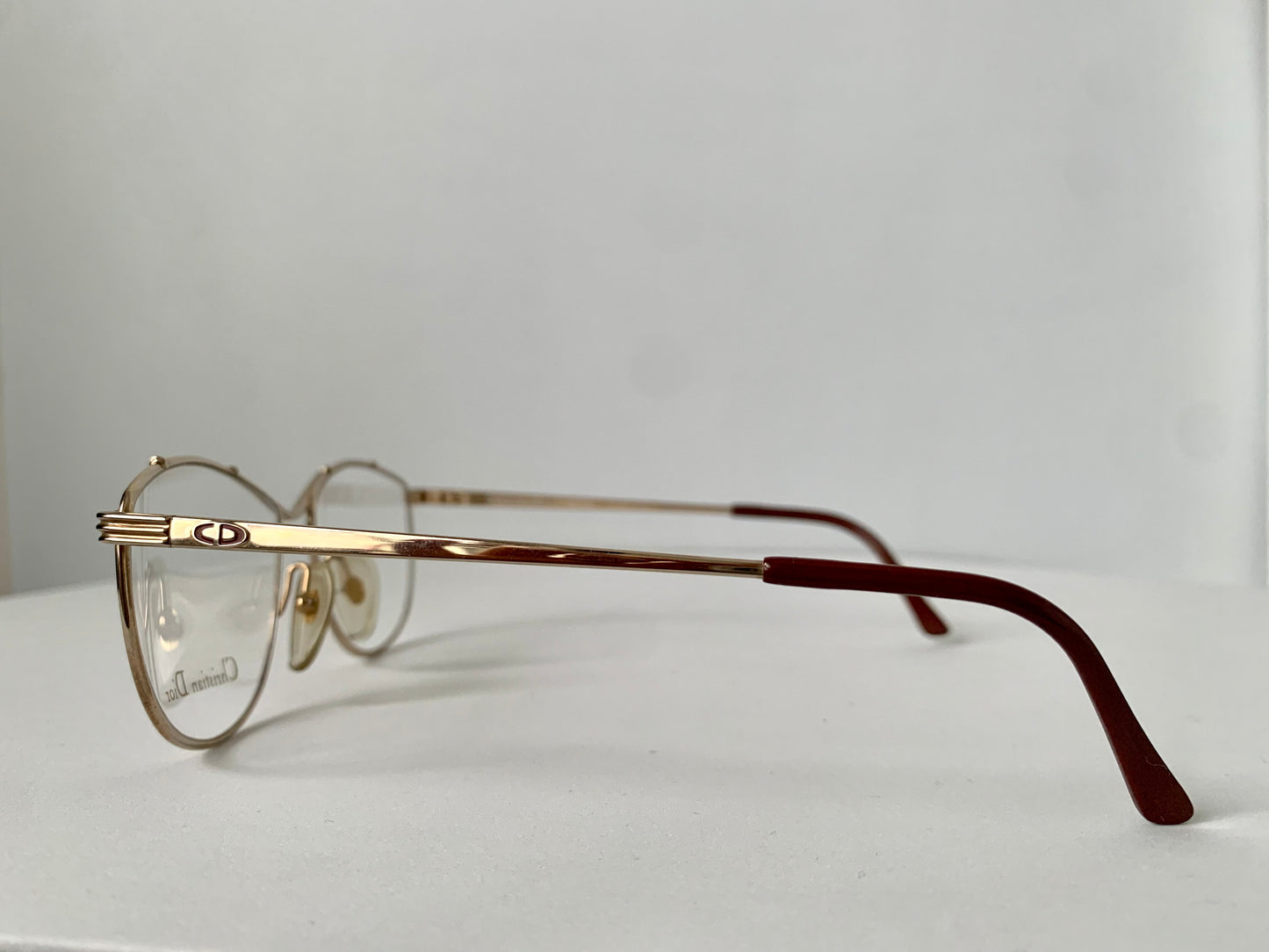 Christian Dior 80s Vintage glasses - 2680 golden metal frames