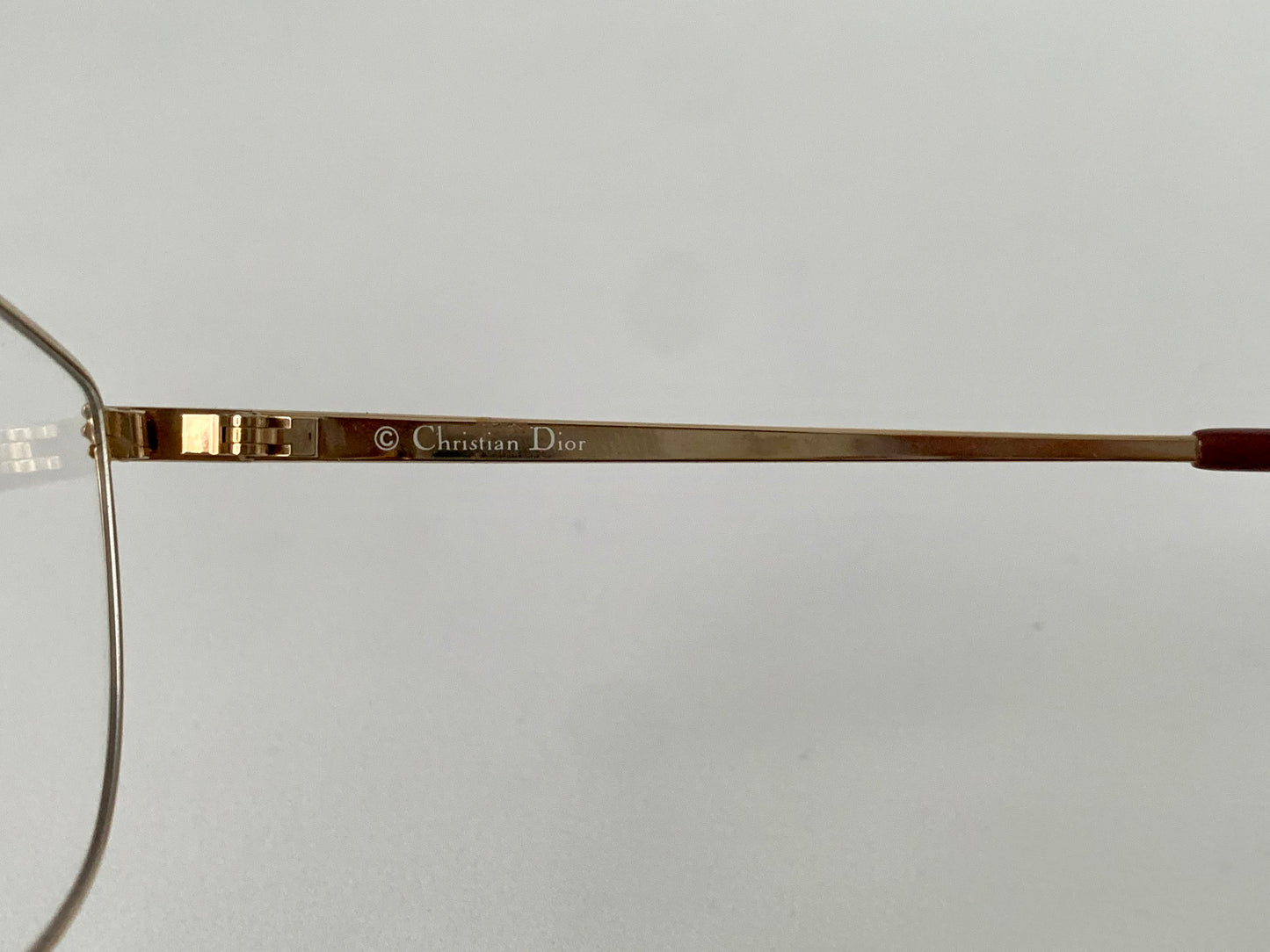 Christian Dior 80s Vintage glasses - 2680 golden metal frames
