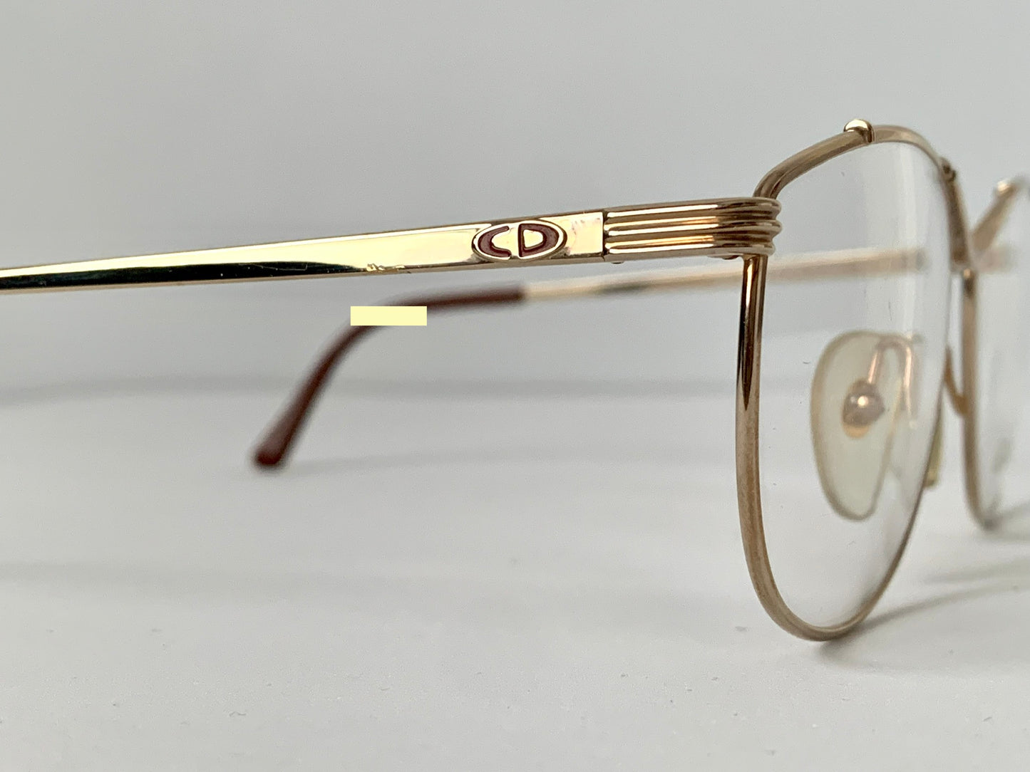 Christian Dior 80s Vintage glasses - 2680 golden metal frames