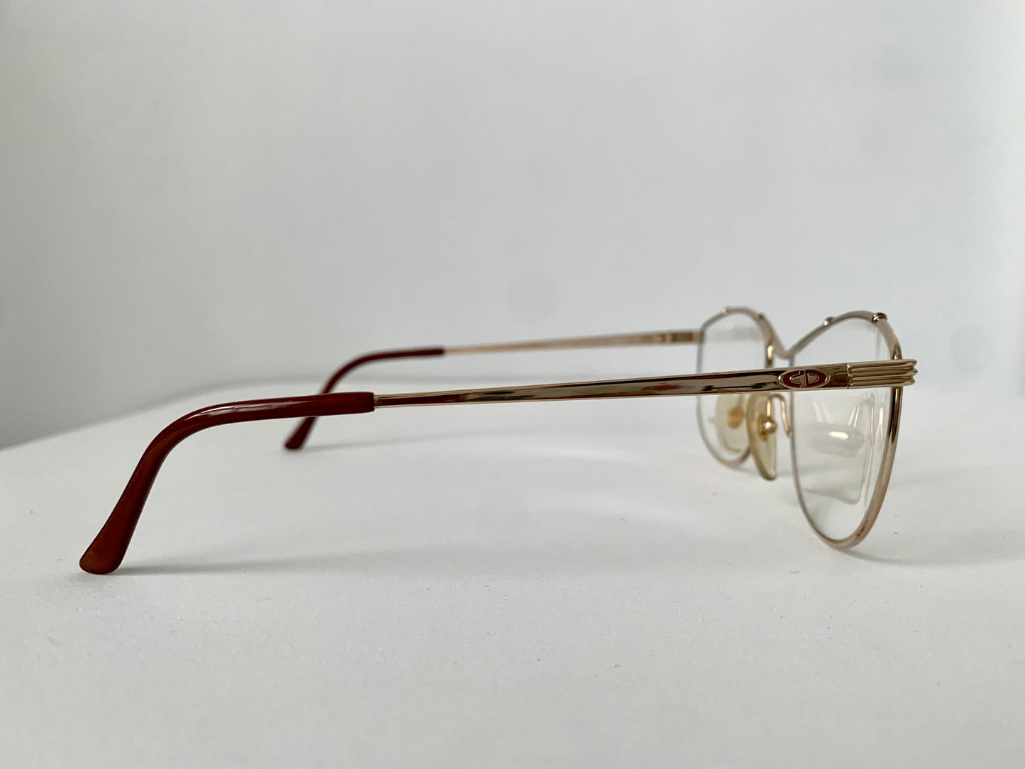 Christian Dior 80s Vintage glasses - 2680 golden metal frames