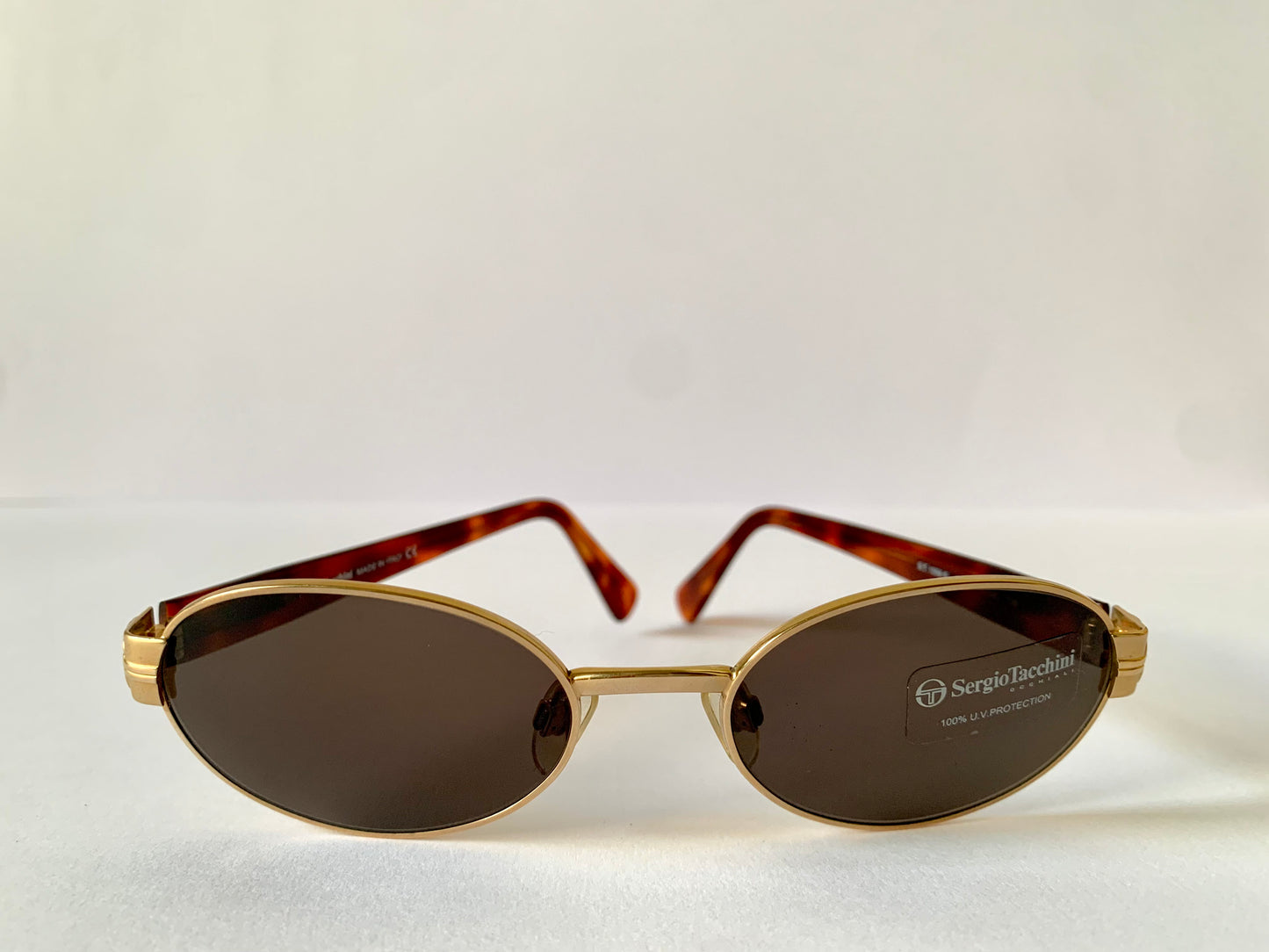 Sergio Tacchini 90s vintage sunglasses - 1058S Made in Italy oval frames