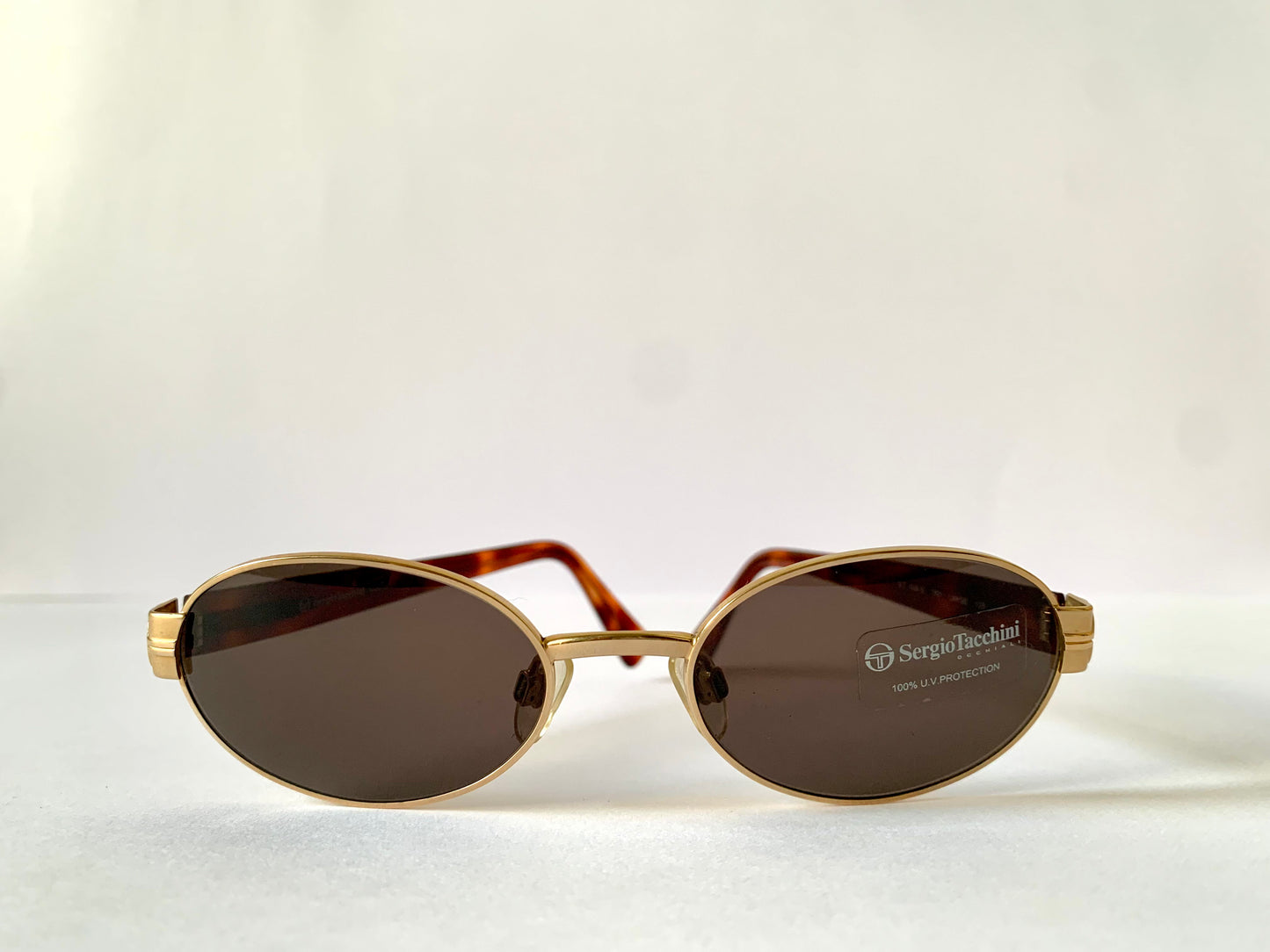 Sergio Tacchini 90s vintage sunglasses - 1058S Made in Italy oval frames