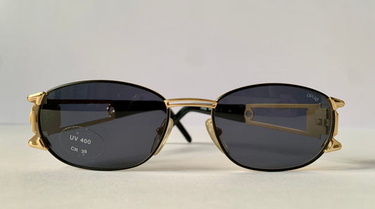 Opera 90s vintage sunglasses - metal golden frames