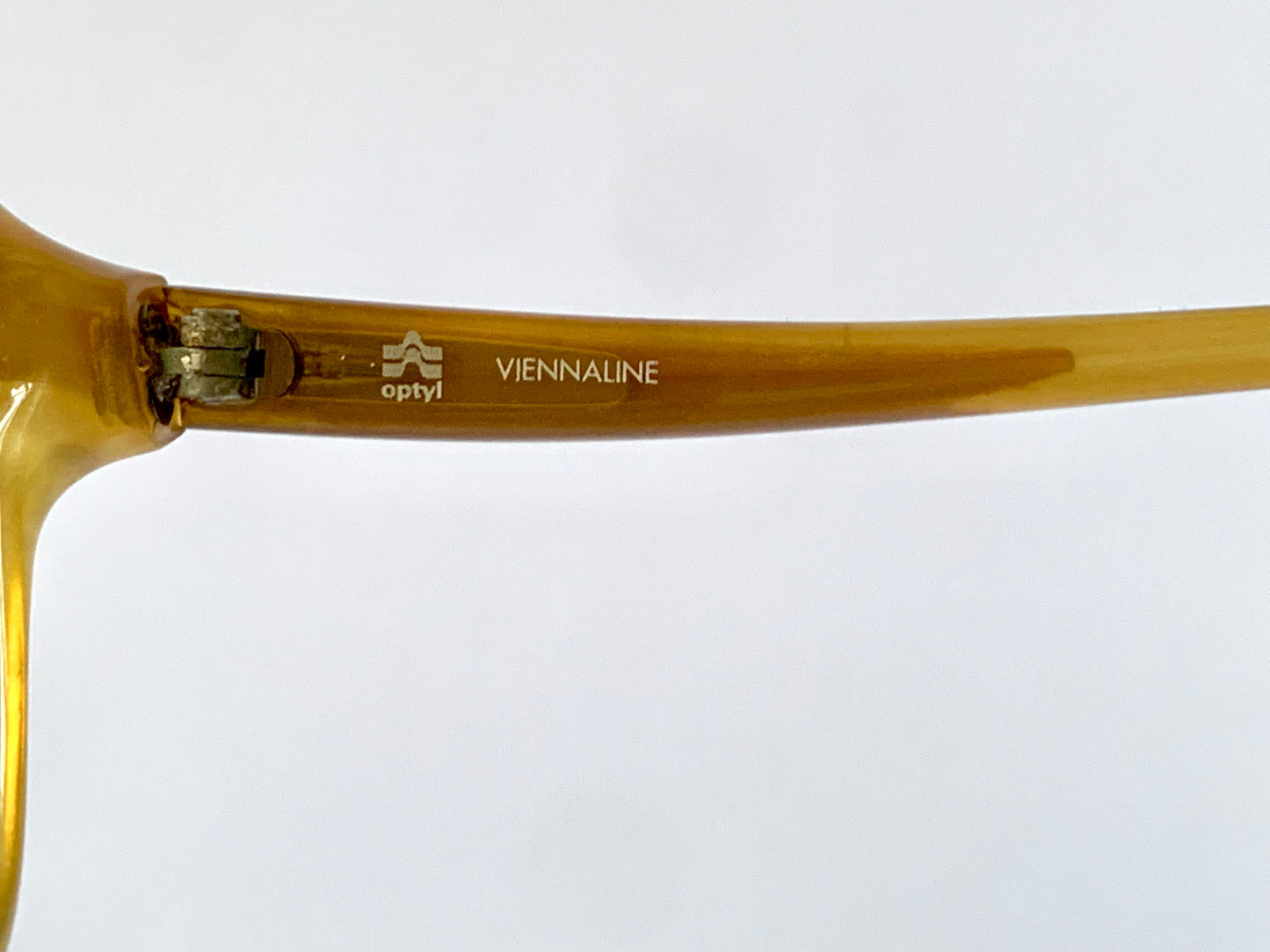 Viennaline Optyl 70s sunglasses - yellow XL oversized vintage frames
