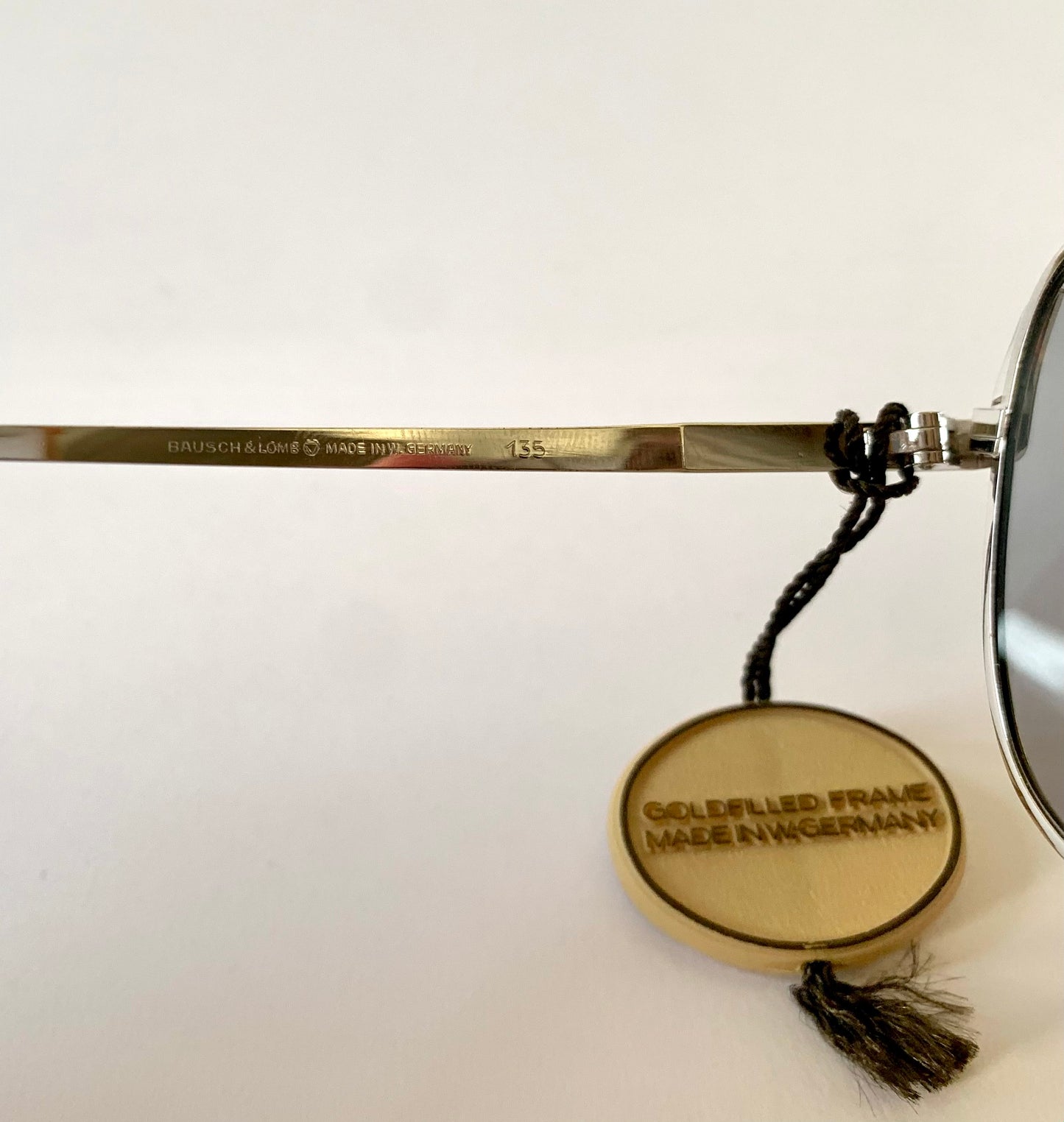 Vogue D'or Bausch and Lomb vintage sunglasses - gold filled