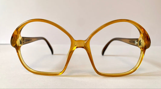Playboy by Optyl frames - 70s yellow vintage glasses