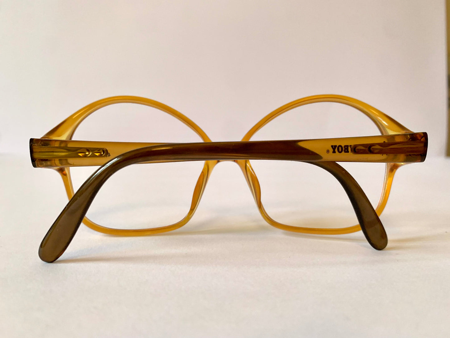 Playboy by Optyl frames - 70s yellow vintage glasses
