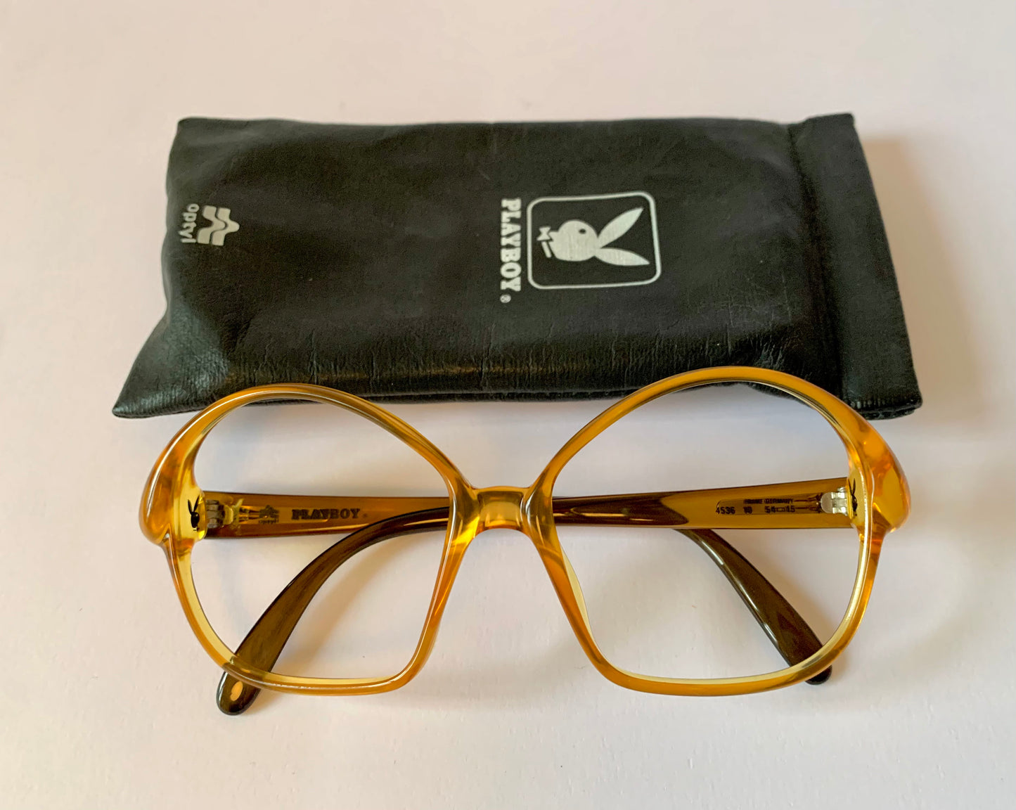 Playboy by Optyl frames - 70s yellow vintage glasses