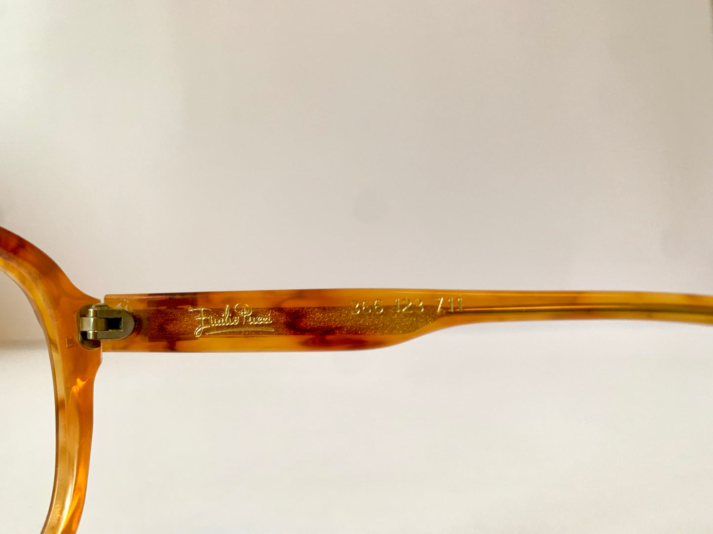 PUCCI light tortoise frame - 70s vintage glasses