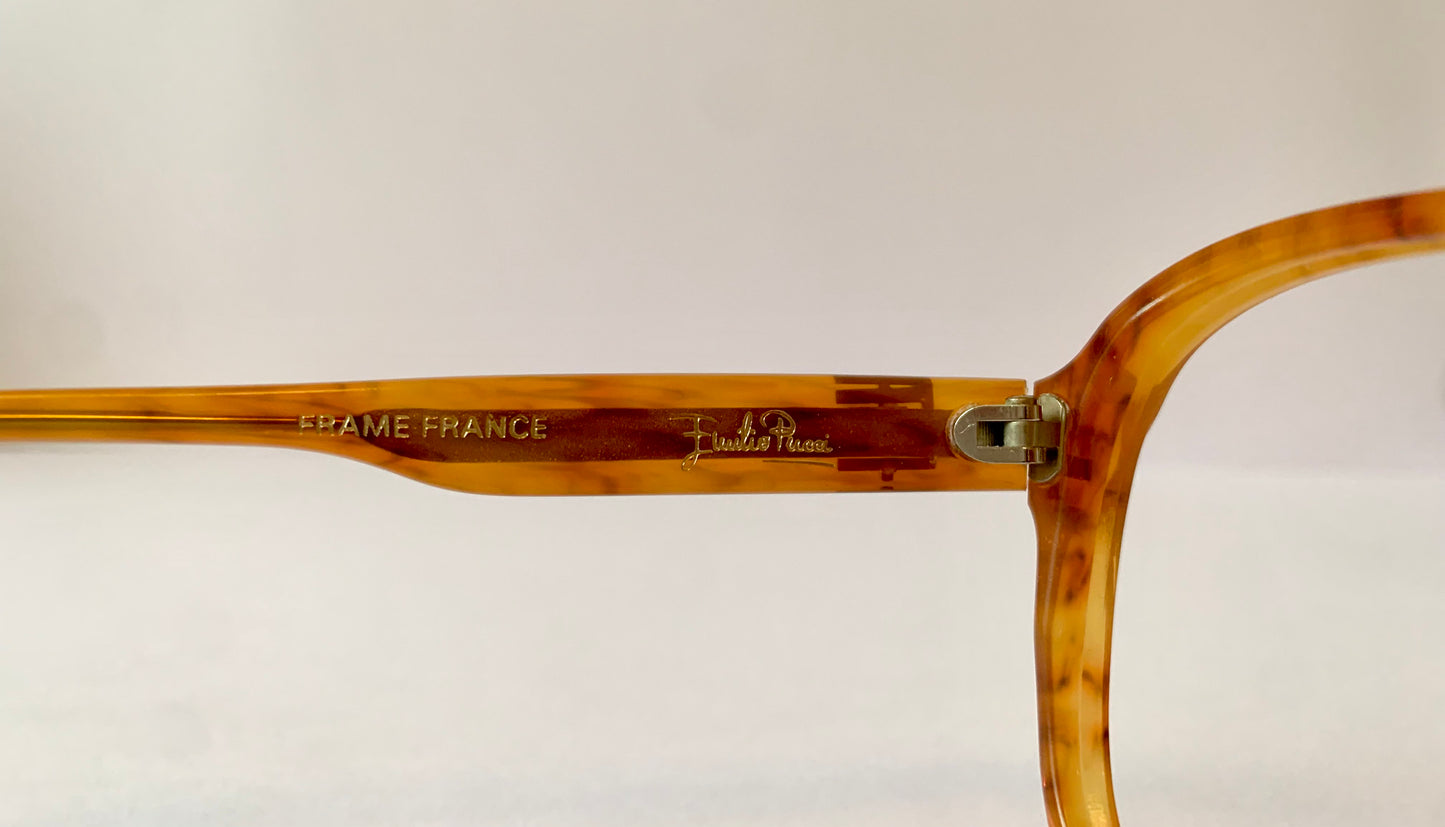 PUCCI light tortoise frame - 70s vintage glasses