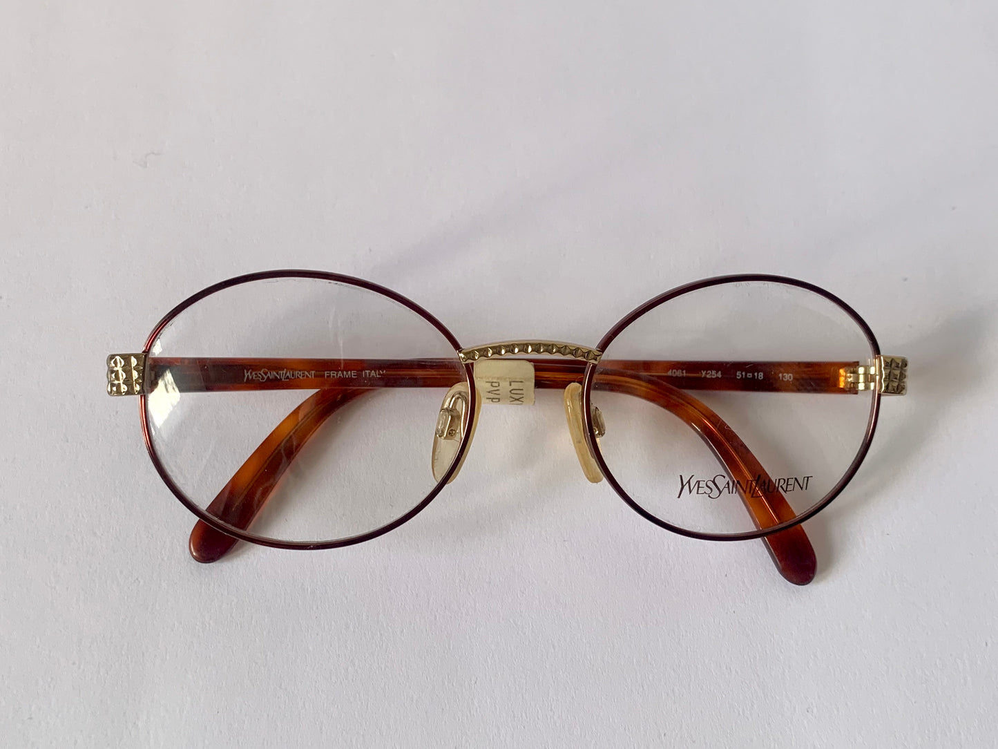 Yves Saint Laurent vintage glasses - 80s oval frames