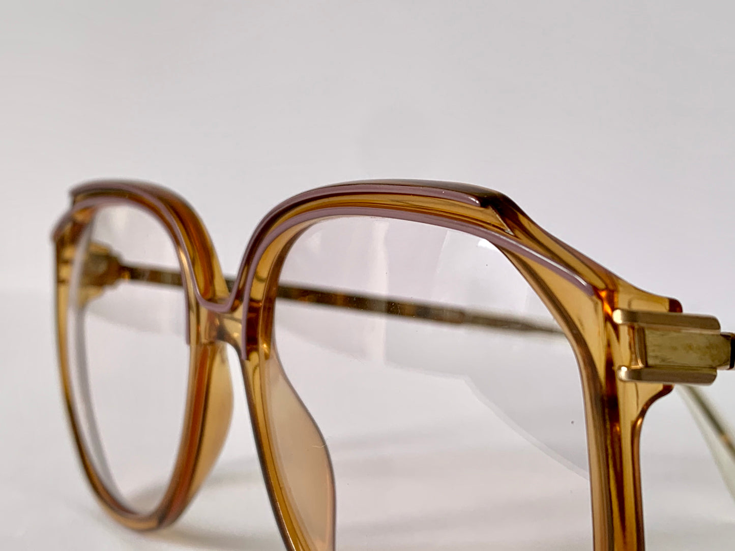 Saphira 80s glasses - XL yellow frames
