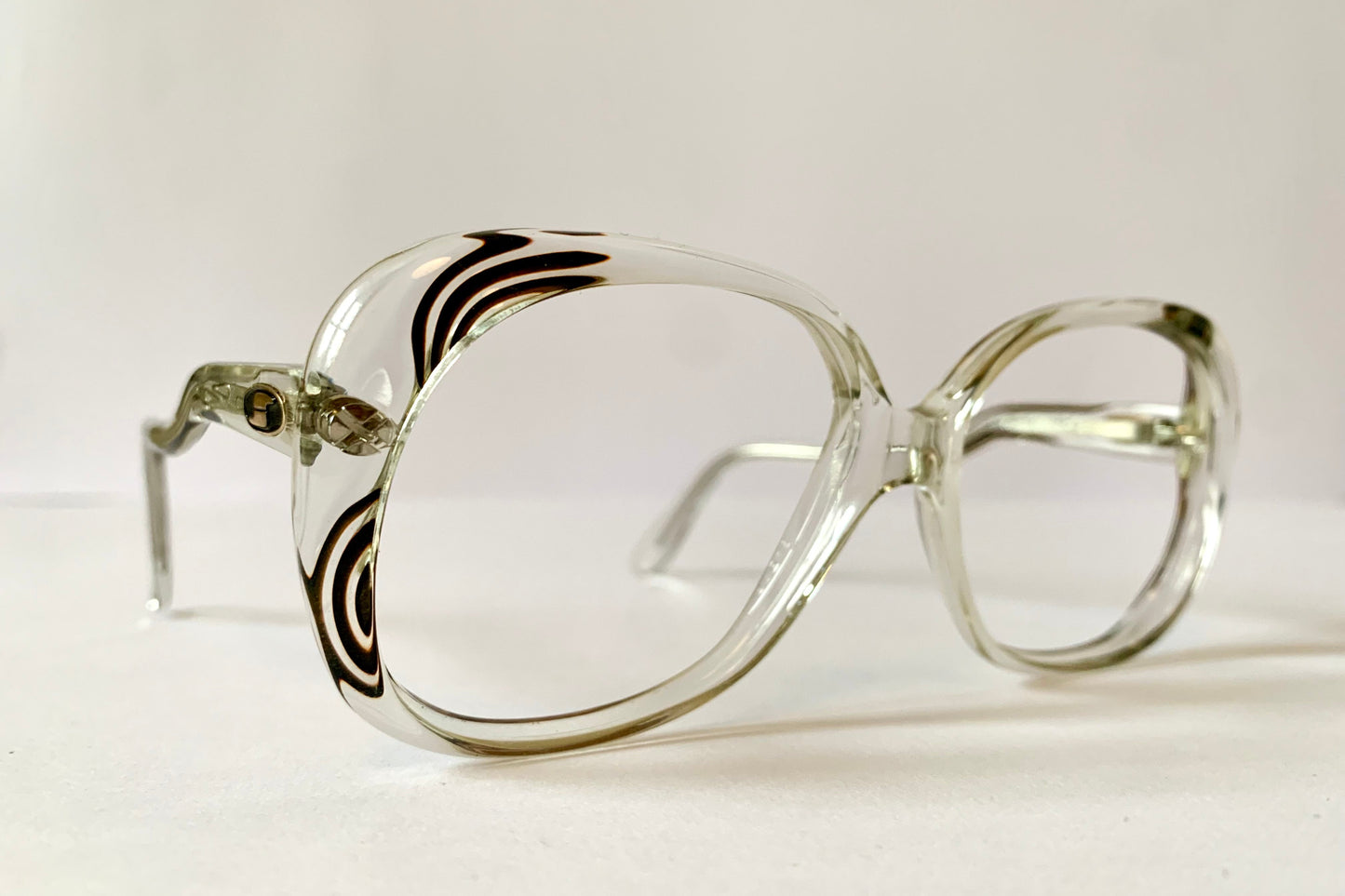Safilo 70s vintage glasses - Acetate transparent frame
